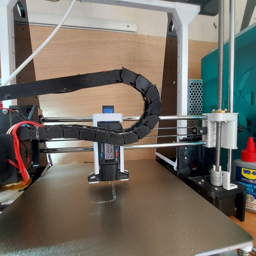 Support comparateur réglage plateau Anet A8 MK2 – Compatible pied à coulisse & jauge 0.005 mm