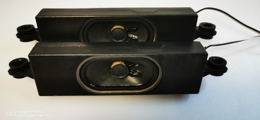 [066--] THOMSON 55UD6206W HAUT PARLEUR 2 UNITES