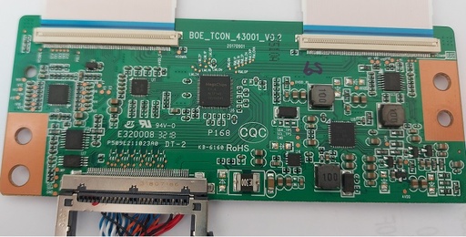 [11--] GRUNDIG 43VLE4820 – Carte T-CON BOE_TCOM_43016 V0.2