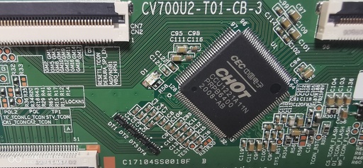 [13--] HISENSE 70A7100F – Carte T-CON CV700U2-T01-CB-3