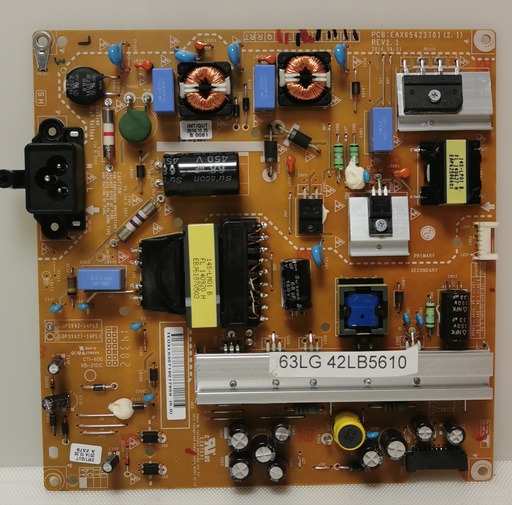 [63--] LG 42LB5610 – Carte alimentation EAX65423701 2.1