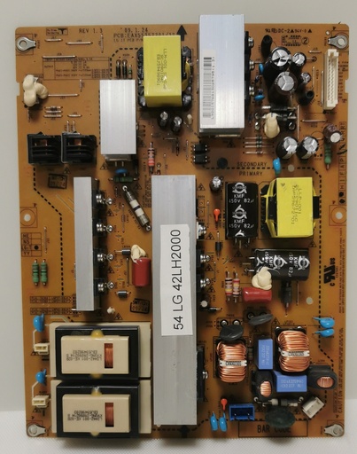 [54-] LG 42LH2000 – Carte alimentation EAX55357701/32 REV 1.3