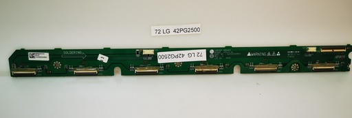 LG 42PG2500 – CARTE X LGEPDP 080402 42G1A_XL EAX50222501