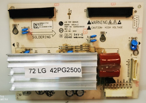 LG 42PG2500 – CARTE Z LGE PDP 080626 42G1A-Z EAX50218102 REV A