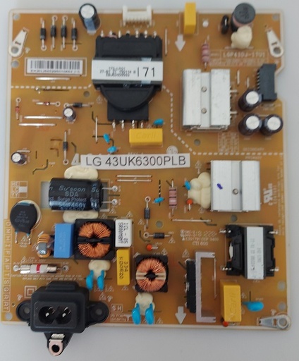 LG 43UK6300PLB – Carte alimentation LGP43DJ-17U1