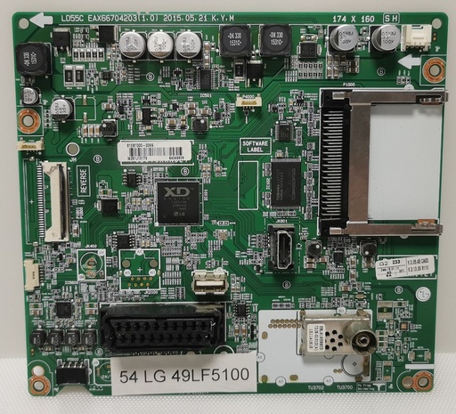 [54-] LG 49LF5100 – Carte mère LD55C EAX66704203 1.0