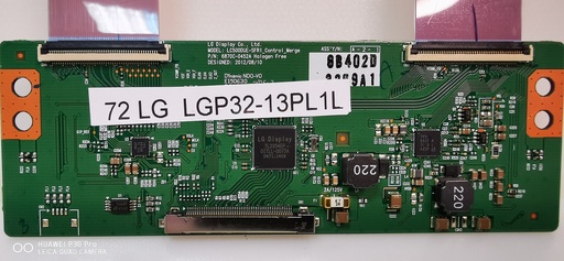 [72-] LG LGP32-13PL1 – Carte T-CON LC500DUE-SFR1 6870C-0452A