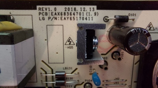 [10--] LG OLED65C9PLA – Carte alimentation EAX68364701 1.9