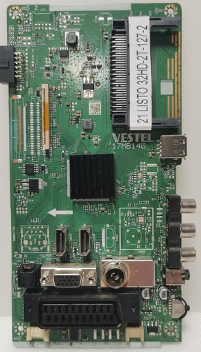 [21--] LISTO 32HD-2T-127-2 – Carte mère 17MB140