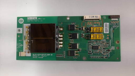 [0013--] Pout tv PANASONIC TX-L42U10E – Carte inverter B KL8-EE42PIF18MB REV 0.7 6632L-0535E