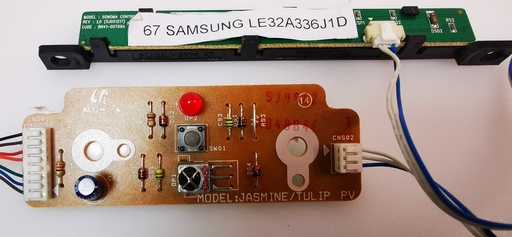 [67-] SAMSUNG LE32A336J1D CARTE BOUTON ON OFF IR